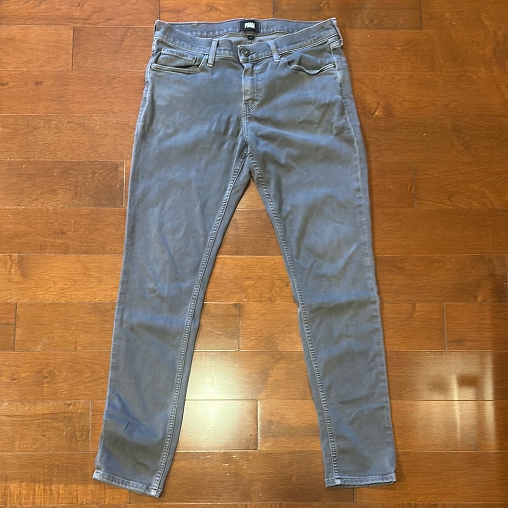PAIGE Croft Gray Skinny Jeans Contemporary Fit  Size 34